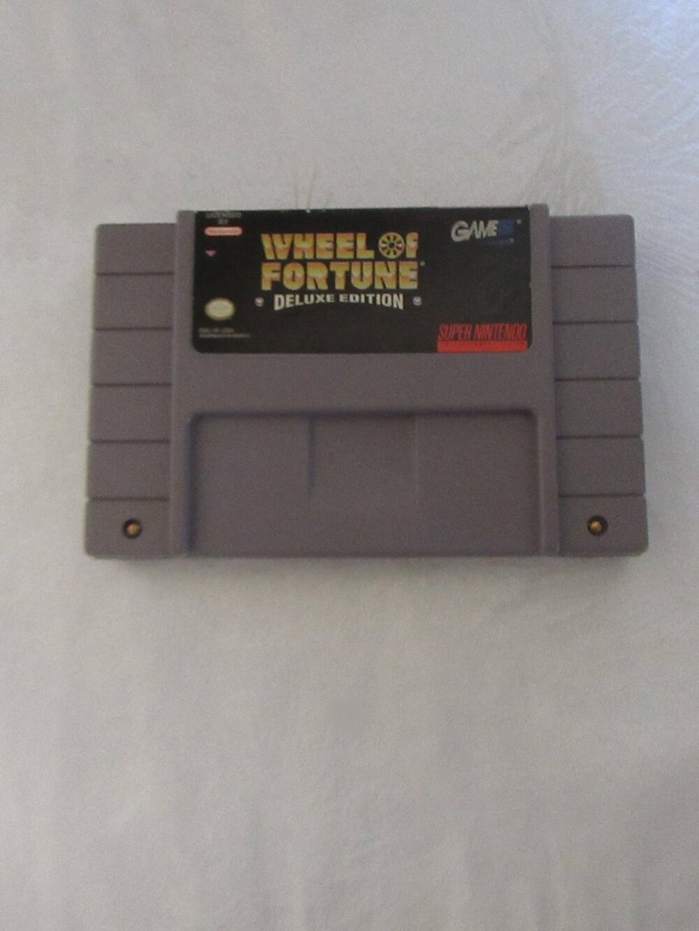 Super Nintendo Wheel of Fortune Deluxe Edition